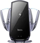 Автотримач для телефону HOCO CA202 Plus Enlightener Wireless Charging Black-Gray (6942007623469) - зображення 2