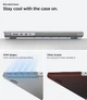 Чехол Spigen Urban Fit для MacBook Pro 14'' (2021-2026) Heather Gray (ACS10976) - изображение 10