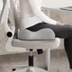 Подушка Memory Foam для сидения авто офис анатомическая копчик спина вырез антискользящая - изображение 7