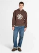 Худи Timberland 10272700 Коричневый M TH7904 - изображение 4