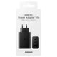 Мережевий зарядний пристрій Samsung 65W Power Adapter Trio (w/o cable) Black (EP-T6530NBEGRU) - изображение 4