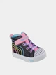 Кеды высокие Skechers 9709559 Розовый/серый 25 KK3803 - изображение 4