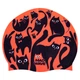 Шапочка для плавания силиконовая для взрослых MD Cats M055457 Коралловый - изображение 2