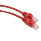 Патч-корд красный EServer UTP CAT5e 0.25м - изображение 2