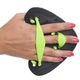Лопатки на пальцы для плавания MD FINGER PADDLES M074604001W Размер15x15,5см Черный - изображение 2