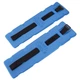 Акваманжеты мягкие отягощения для аквафитнеса и аквааэробики 2 шт MD AQUA FITNESS CUFFS M082905 размер S цвет синий - изображение 2