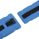 Акваманжеты мягкие отягощения для аквафитнеса и аквааэробики 2 шт MD AQUA FITNESS CUFFS M082905 размер S цвет синий - изображение 3
