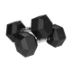 Гантелі Rebel HEX 2x15 кг з гумовим покриттям - изображение 1