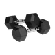 Гантелі Rebel HEX 2x7 кг з гумовим покриттям - зображення 1