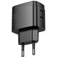 Зарядное устройство Hoco CS62A PD 45 Вт с USB Type-C и USB-A черное (CS62A) - изображение 4