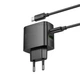 Зарядний пристрій Hoco PD 65 Вт 1x USB-C + 1x USB-A Чорний (CS63A) - зображення 4