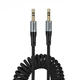 Кабель для аудіо Hoco 3.5mm AUX - 3.5mm 1,5 м Чорний (UPA33) - зображення 1