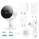 IP-камера Hoco D3 HD Двустороннее аудио, ночное видение, датчик движения, белая (D3 HD) - изображение 4
