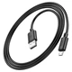 Кабель для зарядки и передачи данных Hoco Micro USB - USB А 2 м 2.4A Черный (X88) - изображение 1