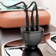 Автомобильное зарядное устройство ACEFAST B14 165W 2xUSB-C 1xUSB-A цинковый черный - изображение 6