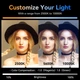 Видеосвет Ulanzi VL360 RGB 38W пластик + алюминий 554x155x78 мм черный - изображение 11