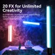 Видеосвет Ulanzi VL360 RGB 38W пластик + алюминий 554x155x78 мм черный - изображение 12