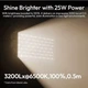 Видеосвет Ulanzi PL25 LED 134x78x40 мм Черный 4000 mAh - изображение 5