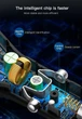 Автомобільний зарядний пристрій Baseus Y type dual USB 3.1 A чорний - зображення 9