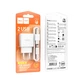 Сетевое зарядное устройство HOCO C141A 2xUSB-A 2,1A 1м ABS Белый - изображение 2