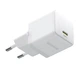 Сетевое зарядное устройство Baseus Palm Fast Charger 20W USB-C 1м Лунный белый - изображение 3