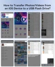 Флеш-накопитель LESOGE 128GB MFi Certified для iPhone / iPad / Android / PC - изображение 8