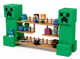 Подставка для коллекционных фигурок Minecraft, 3D-печать, полка-органайзер в виде Крипера - изображение 2