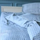 Комплект постільної білизни Mirson Полуторний 143 х 210 см 17-0975 Subtle Grid Бязь (2200013516538) - зображення 4