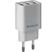 Зарядний пристрій Defender UPA-31 3xUSB-A 3.1A EU Plug білий для зарядки портативної електроніки (AFFD7156CE2F) - зображення 1