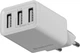 Зарядний пристрій Defender UPA-31 3xUSB-A 3.1A EU Plug білий для зарядки портативної електроніки (AFFD7156CE2F) - зображення 4