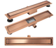 Душевой канал Rea Neox 90 см brushed copper REA-G4889 - изображение 1