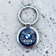 Металевий брелок BMW - Брелок для ключів автомобіля БМВ - Chaban Souvenir - Автомобільний брелок/ Подарунок автомобілісту, круглий (колір металік) ZSM_31 - зображення 3