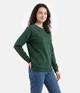 Свитшот Fruit of the Loom Lightweight raglan sweat lady-fit XS Темно-Зеленый (062146038XS) - изображение 1