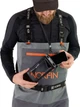 Полукомбинезон заброд Norfin PILOT STOCKINGFOOT серый мембранный One Size - изображение 9