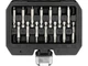 Набір біт-екстракторів YATO для HEX і TORX хвостовик 1/4" і 3/8" 19 предметів YT-04584 - зображення 3