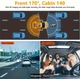Автомобильный видеорегистратор TOTHG DVR Full HD CarDvrCam на 2 камеры - изображение 5