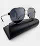 Мужские Cолнцезащитные Очки Авиаторы MARC JOHN MJ0842 Col.42-P8 Polarized с Поляризацией, Черные - изображение 9