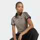 Женская футболка-поло TWEED adidas KX1871 (M) коричневый (4069995986672) - изображение 4