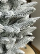 Искусственная елка литая заснеженная Classic в горшке с мешковиной, зеленый, 70 см, Н01013 - изображение 6