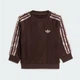 Детский комплект: свитшот и леггинсы OVERSIZE CREW / TIGHT LEGGINGS adidas KS1642 (86) коричневый (4069993607203) - изображение 3