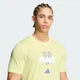 Мужская футболка PADEL GRAPHIC adidas KR2323 (L) желтый (4069993464684) - изображение 4