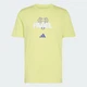 Мужская футболка PADEL GRAPHIC adidas KR2323 (L) желтый (4069993464684) - изображение 6
