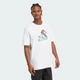 Мужская футболка Doodle Hunt Bike Graphic adidas JM6496 (S) белый (4068809743586) - изображение 3