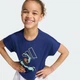 Детский комплект: футболка и юбка ADIDAS DISNEY SPORT adidas KG6108 (104) синий (4069996786394) - изображение 4