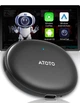 Автомобильный AI Box ATOTO AD5A-BK для Wireless CarPlay и Android Auto, USB-A/USB-C - изображение 1