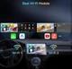 Автомобильный AI Box ATOTO AD5A-BK для Wireless CarPlay и Android Auto, USB-A/USB-C - изображение 3