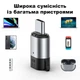 Магнітний адаптер Type-C PD 100W 4K 10 Гбіт/с - зображення 6