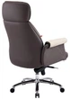 Кресло аклас Драгобрат al mb (Кожа lc-f Beige/PU Dark brown) - изображение 4
