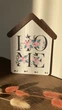 Ключница настенная деревянная Home 23х18 см на 4 ключи (002) - изображение 3