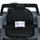 Детский электромобиль джип BAMBI Toyota Land Cruiser M 5101EBLR-11 серый, экокожа, EVA, MP3, Bluetooth, FM - изображение 6